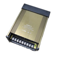 Bộ đổi nguồn vỏ nhôm 12V 33A 400W chống nước mưa dùng cho đèn led trang trí, led đúc F5 quấn cây