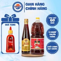 Bộ đôi nước mắm Hòa Hiệp chấm nấu siêu tiện lợi, Nước mắm cao cấp 60 đạm 500ml + Nước chấm cá cơm 2L
