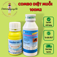 Bộ đôi sản phẩm diệt muỗi, côn trùng - MAP PERMETHRIN 50EC (100ml) + FENDONA 10SC (50ml)
