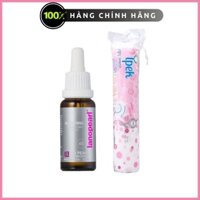 Bộ đôi Serum nhau thai cừu làm mờ vết thâm nám tàn nhang Lanopearl và Bông tẩy trang Ipek 150 miếng mềm mịn, sạch sâu