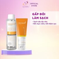 Bộ đôi sữa rửa mặt và tẩy trang ngăn ngừa mụn Decumar THC hiệu quả - DSM02, NTT01