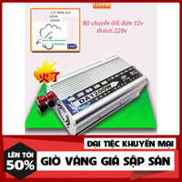 Bộ đổi sức điện 12V lên 220V 1000W Inverter 12v 220v Sin Chuẩn Bảo hành 2 Năm