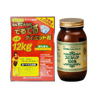 Bộ Đôi Sức Khỏe Tảo Xoắn Spirulina Japan Algae Và Viên Giảm Cân 12kg Minami 75 gói