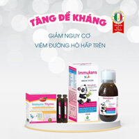 Bộ đôi tăng đề kháng giảm nguy cơ viem đường hô hấp ho sổ mũi