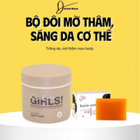 Bộ Đôi Trắng Da, Mờ Thâm Cơ Thể, Kem Body Pick Me Girl - Kojie San Soap (Dưỡng Da Body -  Women)