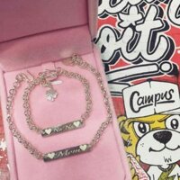 Bộ đôi vòng tay khắc chữ