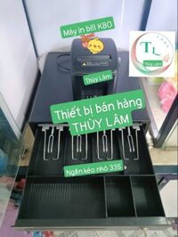 Bộ đôi thiết bị bán hàng: Máy in bill K80 và Khay đựng tiền nhỏ