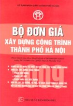 Bộ Đơn Giá Xây Dựng Công Trình Thành Phố Hà Nội