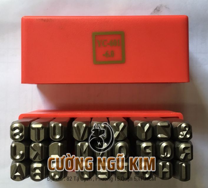 Bộ đóng chữ YC-601-6.0 (6mm)