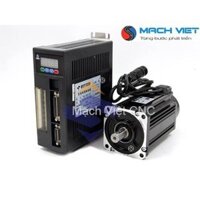 Bộ động cơ AC Servo 1kW mặt bích 90 gồm động cơ, cáp, và driver + hỗ trợ kỹ thuật