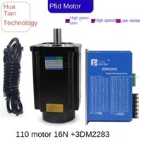 Bộ Động Cơ Bước 3 Pha 110 16N Driver 3DM2283 tùy chọn: 110BYG350D 20N.m + Driver 3DM2283 Prfid - 220V, DSP Chip, 8-20N.m Cho CNC, Tự Động Hóa - 36125 Yêu thích