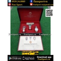 Bộ đồng hồ Manchester United Treble 1998 1999 limited COA watch 2983