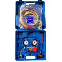 Bộ Đồng hồ nạp gas lạnh R410A, R407C, R22, R134a