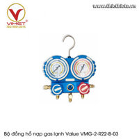 Bộ đồng hồ nạp gas lạnh Value VMG-2-R22-B-03