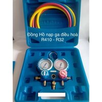Bộ đồng hồ R22 - R410 nạp gas lạnh [FREESHIP] / đo áp suất gas lạnh Value VMG-2-R410A-B VMG-2-R22-B Kèm dây
