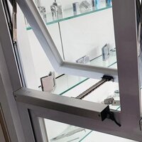 Bộ đóng mở cửa sổ tự động chuỗi đơn 1 cánh WS-1300S-LD-300-1-Glaze AUTODOOR.VN