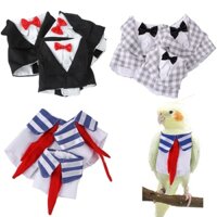 Bộ Đồng Phục Tuxedo Paraket Cockatiel Dễ Thương Làm Phụ Kiện Chụp Ảnh Cho Vẹt