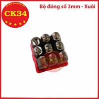 Bộ đóng số khung số máy cho xe honda đục số 3mm - XUÔI cao cấp