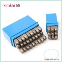 Bộ đóng số và chữ 3mm, 4mm ,5mm XUÔI