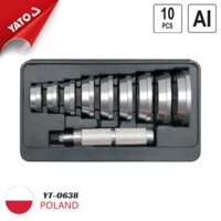 Bộ đóng vòng bi bạc đạn 40-81mm 10 chi tiết Yato YT-0638 - Ba Lan