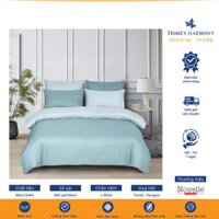 Bộ drap, áo gối kèm mền chần Micro Satin Novelle Home Estrella Silky Tex