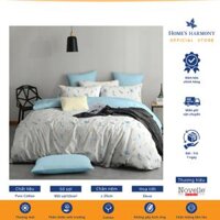 Bộ drap, áo gối kèm mền chần Cotton tổng hợp Novelle Home Pure Cotton