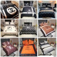 BỘ DRAP & CHĂN CHẦN BÔNG NỈ NHUNG THƯƠNG HIỆU SANG CHẢNH