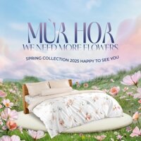 Bộ Drap có chăn Cotton Thiên Nhiên 100% Cao cấp Liên Á - Đạt chứng nhận OEKO-TEX