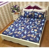 Bộ drap giường cotton poly mềm mịn giá rẻ (chọn mẫu)