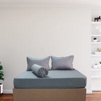 Bộ Drap Gối Cotton Màu – 10