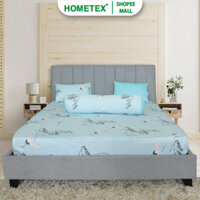 Bộ drap gối cotton phối màu Hometex (lưu-ý: 2 Áo gối đầu 40 x 60 cm)