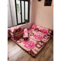 Bộ drap nệm thun hàn siêu mát 1.6mx2mx10cm