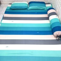 BỘ DRAP THUN HÀN QUỐC 4 MÓN [ 1 GA TRẢI GIƯỜNG, 2 VỎ GỐI NẰM, 1 VỎ GỐI ÔM].