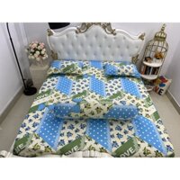 Bộ drap thun lạnh bò sữa - 4 món - 5 món nhiều mẫu xinh