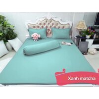 Bộ Drap Thun Lạnh Hàn Quốc { 4 món } inbox chọn màu