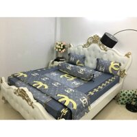 Bộ Drap thun lanh HQ 4 món Chanel