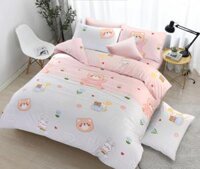 Bộ Drap Và Áo Gối Cotton Tổng Hợp Ann Taylor Super Star