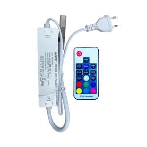 Bộ Driver + Remote RF cho LED dây RGB, IP20, MPE, RF-2835RGB