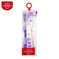 Bộ du lịch kem đánh răng Colgate, bàn chải đánh răng 360, kem đánh răng cho nướu khỏe mạnh 40g + bàn chải than mềm siêu sạch