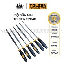 Bộ Dũa Mini 6 Món TOLSEN 32046 Thép Hợp Kim Bền Bỉ