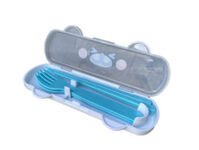 Bộ đũa, thìa, dĩa cho bé kèm hộp đựng (KBN)