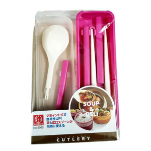 Bộ đũa thìa xếp gọn Niheshi 6065