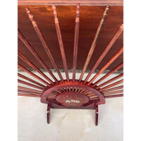 Bộ đũa thờ gỗ trắc,không gắn,tiện nụ Bưởi.trân giá khảm trai ốc (gỗ hương,trắc)