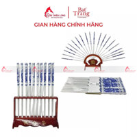 Bộ đũa thờ sứ cao cấp gốm Bát Tràng chính hãng Gốm Thiên Long 236006