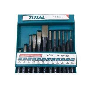 Bộ đục 12 chi tiết Total THT42K1201
