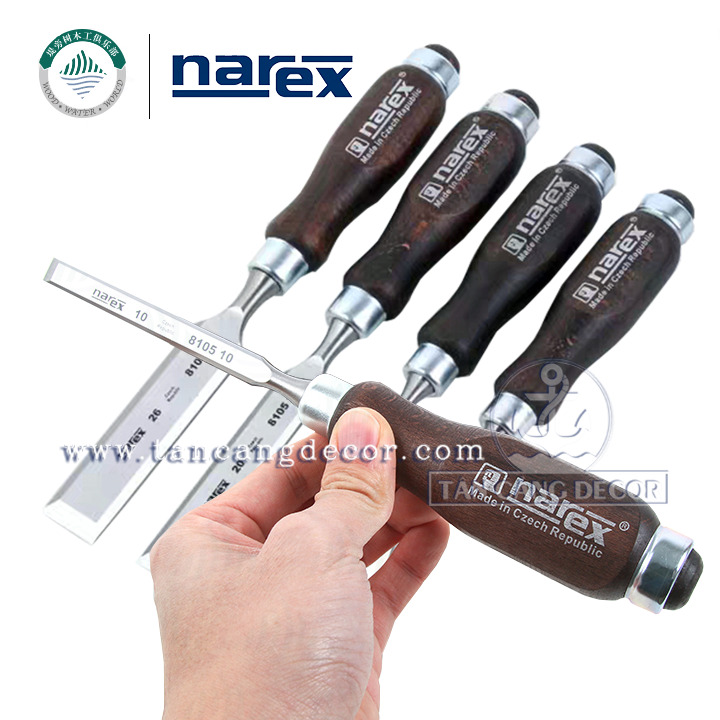 Bộ đục 4 chi tiết Narex NRX-863020