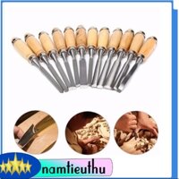 Bộ đục gỗ 12 món đục chạm khắc hàng mới, giá tốt