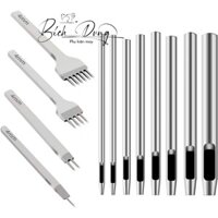 Bộ đục lỗ 10 chi tiết bằng thép