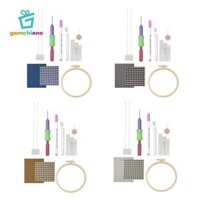 Bộ đục lỗ thêu Dễ dàng sử dụng DIY cho người mới bắt đầu Người lớn Cross Stitch
