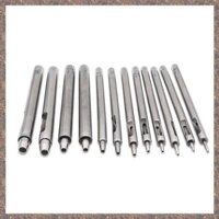 Bộ đục lỗ và đục lỗ bằng da Công cụ DIY 0,5-5mm Đa thông số
